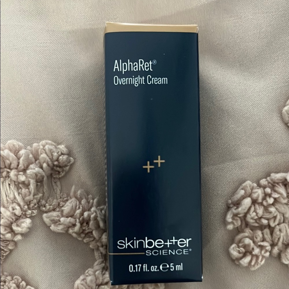 AlphaRet Overnight Cream - Blue and Gold